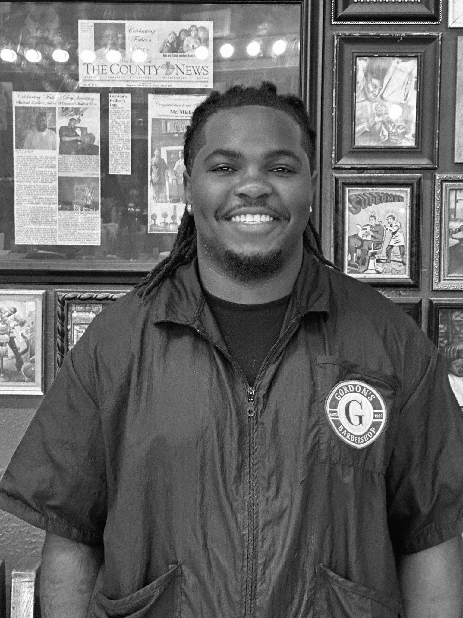 Portrait of Master Barber Mr. Smalls